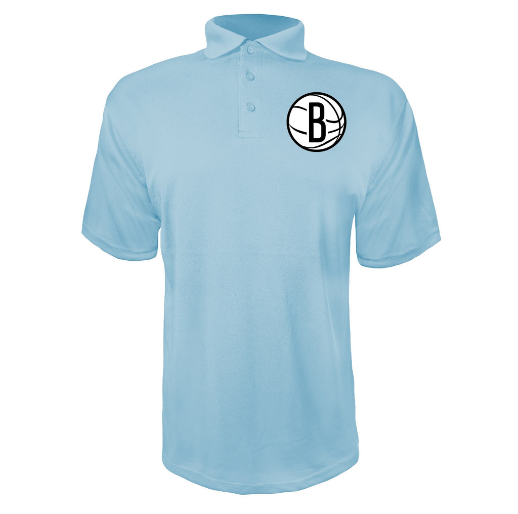 Brooklyn Nets Sky Blue polyester polo