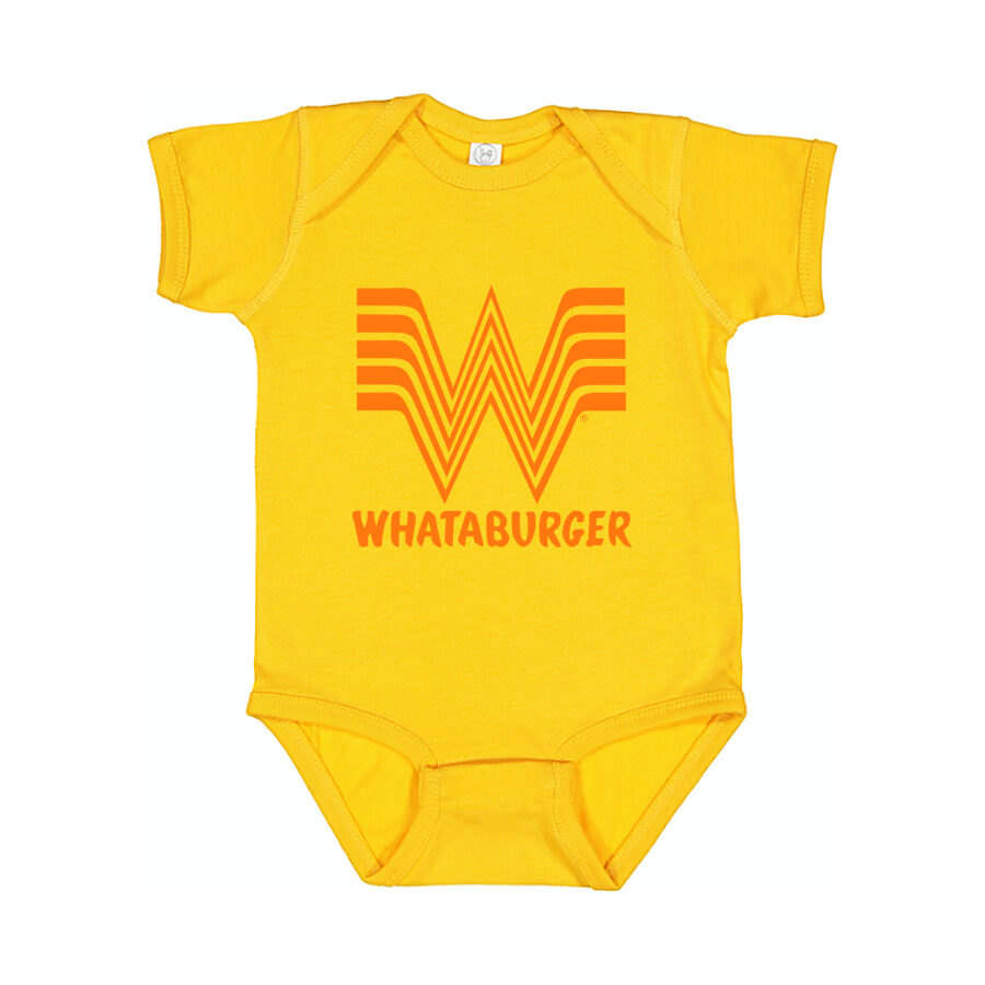 Whataburger Baby Romper Onesie - Yellow