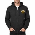 Men's UMBC Retrievers Zipper Hoodie - Black
