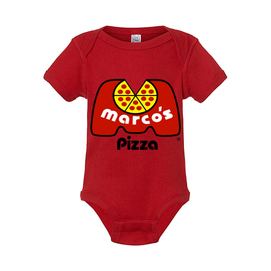 Marco's Pizza Baby Romper Onesie - Red