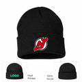 New Jersey Devils Black Beanie Hat