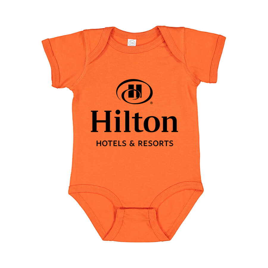 Hilton Baby Romper Onesie - Orange