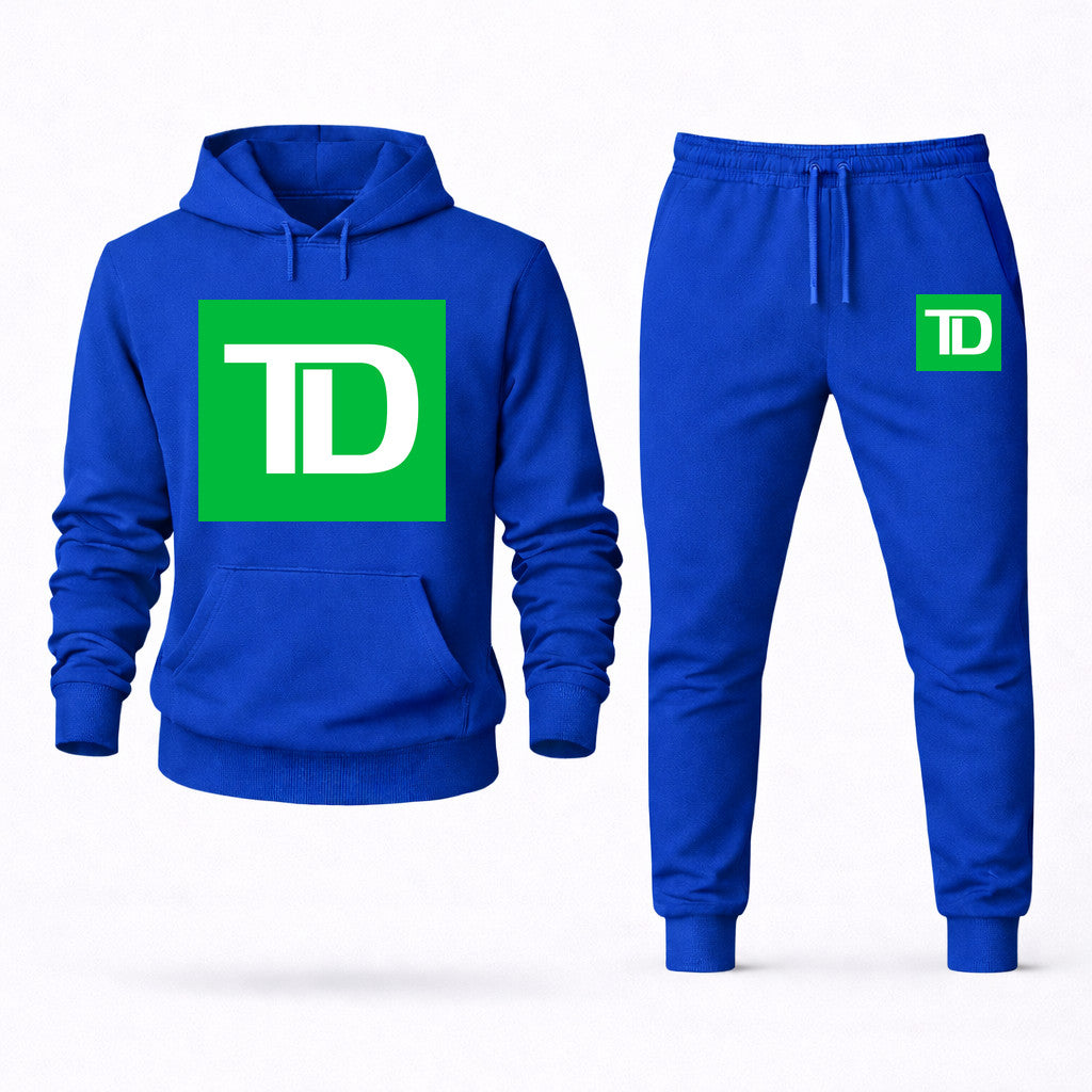 TD Bank Hoodie and Joggers Set - Blue