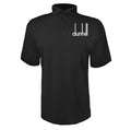 Dunhil men's polyester polo in Black