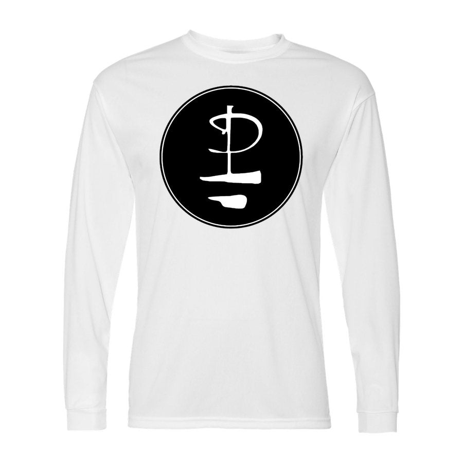Men's Pink Floyd Polyester Long Sleeve T-Shirt - White
