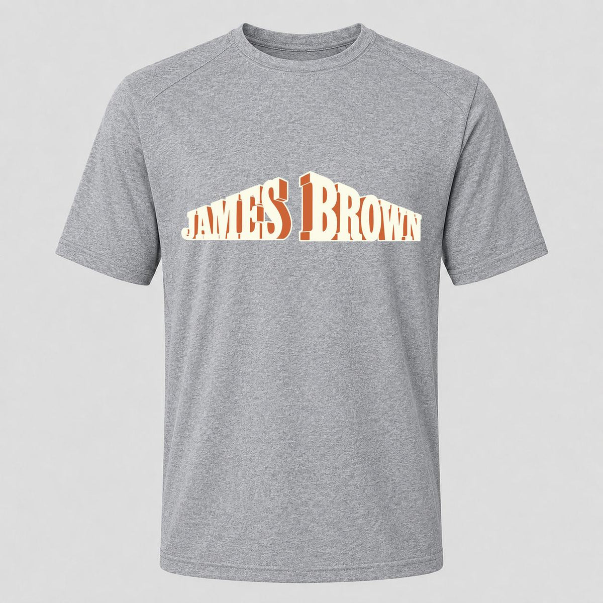 Men's James Brown Performance T-Shirt - Gray