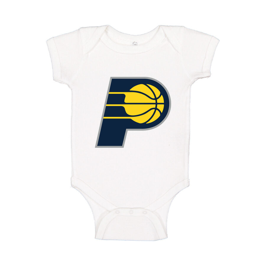 Indiana Pacers Baby Romper Onesie - White
