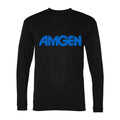 Men's Amgen Polyester Long Sleeve T-Shirt - Black