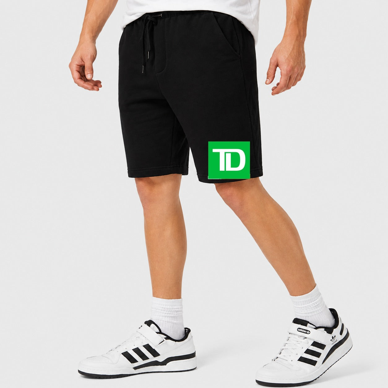 Men's TD Bank Cotton Shorts - Black