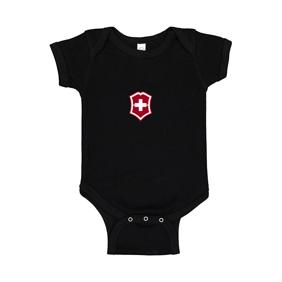 Victorinox Swiss Army Baby Romper Onesie - Black