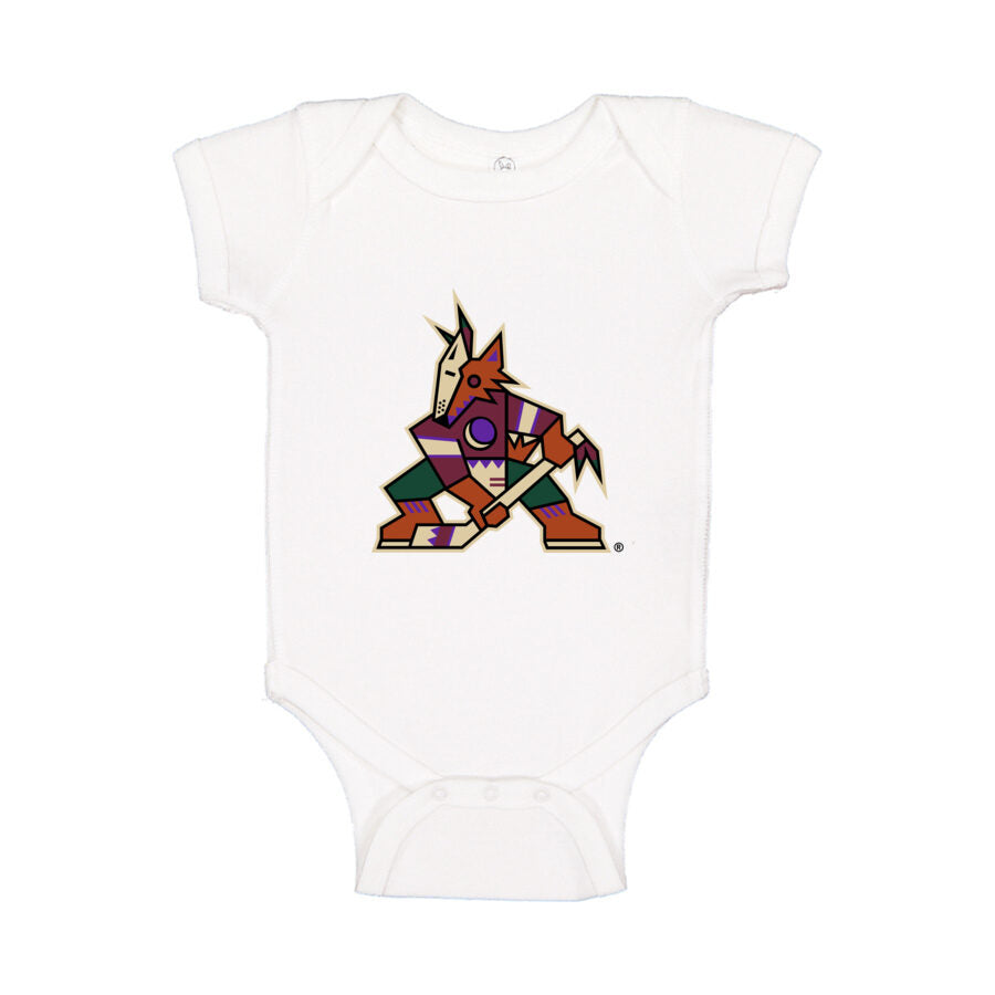 Arizona Coyotes Baby Romper Onesie - White