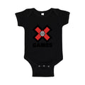 X Games Baby Romper Onesie - Black