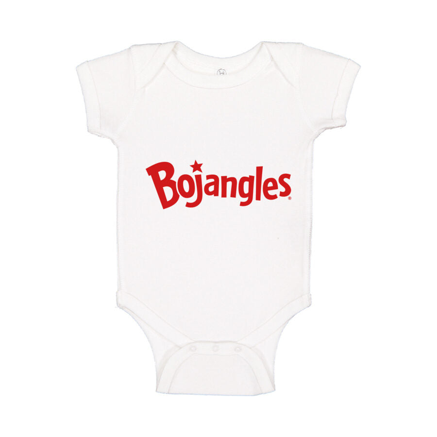 Bojangles Baby Romper Onesie - White