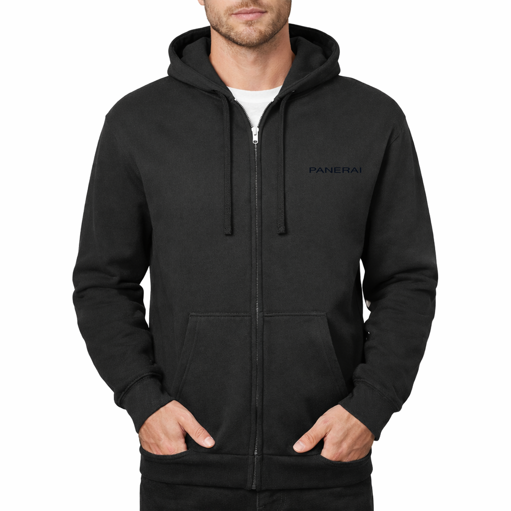 Panerai Zipper Hoodie - Black