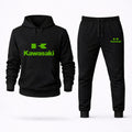 Kawasaki Hoodie and Joggers Set - Black