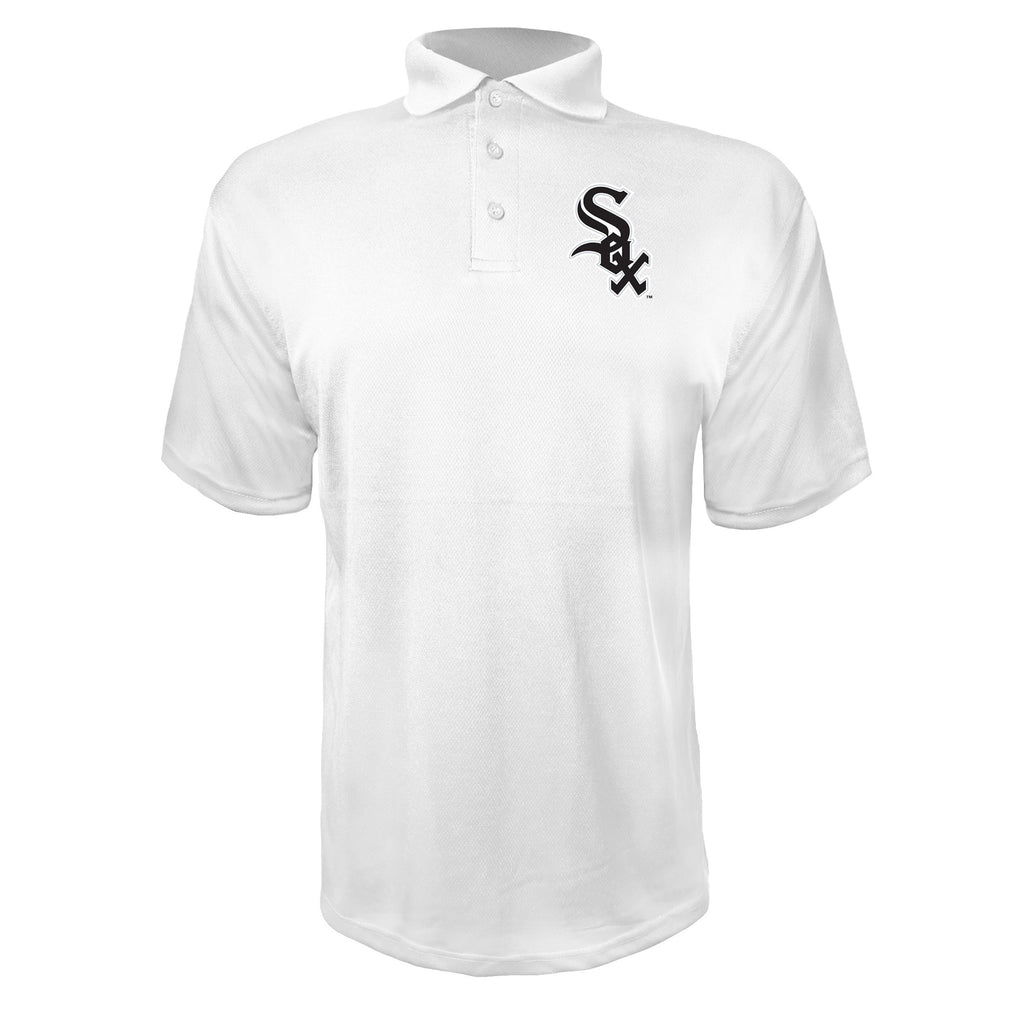 Chicago White Sox White polyester polo