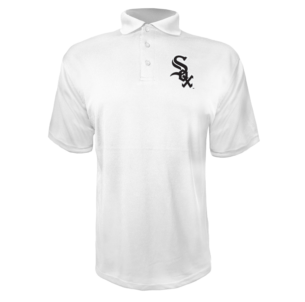 Chicago White Sox White polyester polo