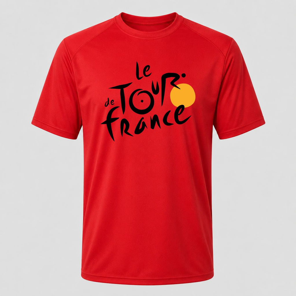Men's Tour de France Performance T-Shirt - Red