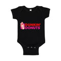 Dunkin' Donuts Baby Romper Onesie - Black
