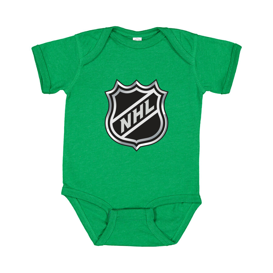 NHL Shield Baby Romper Onesie - Green