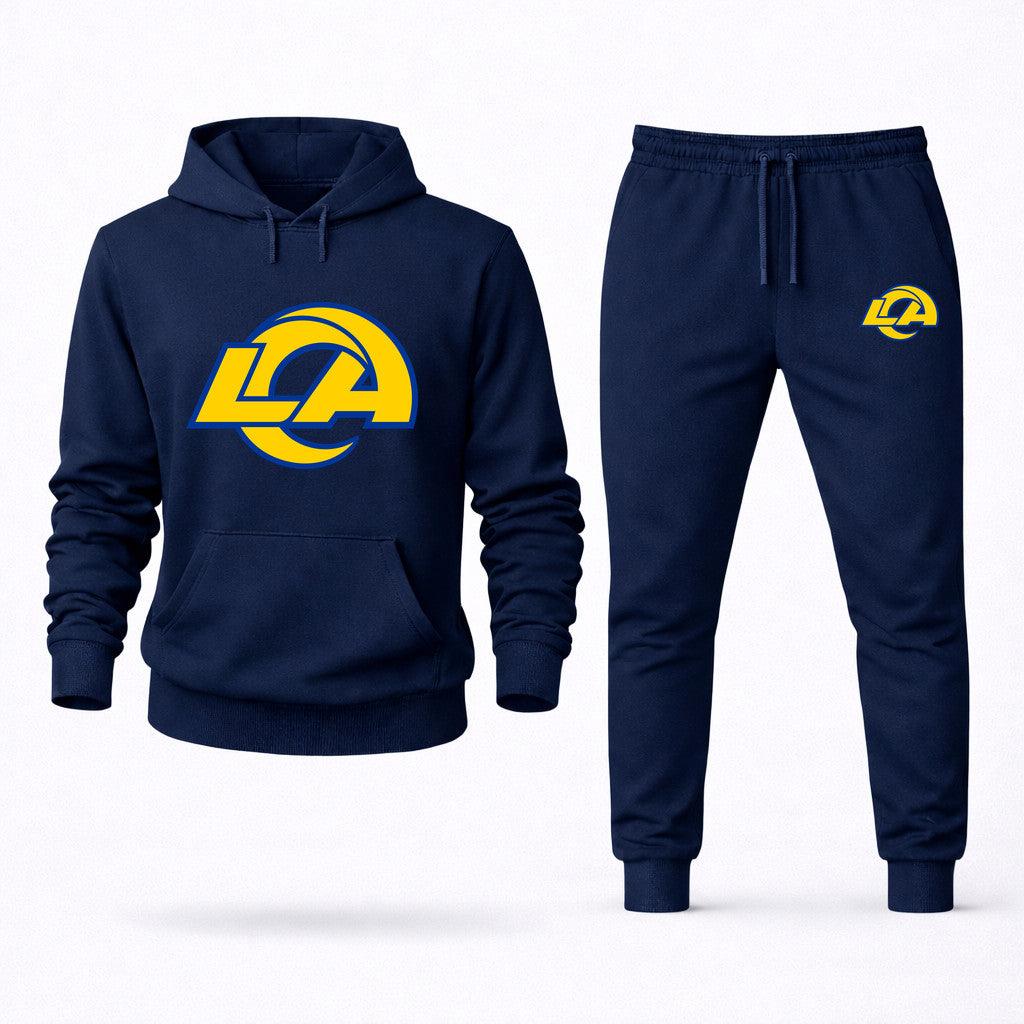 Los Angeles Rams Hoodie and Joggers Set - Navy