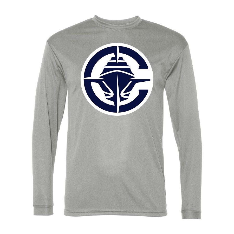 Men's Los Angeles Clippers Polyester Long Sleeve T-Shirt - Silver
