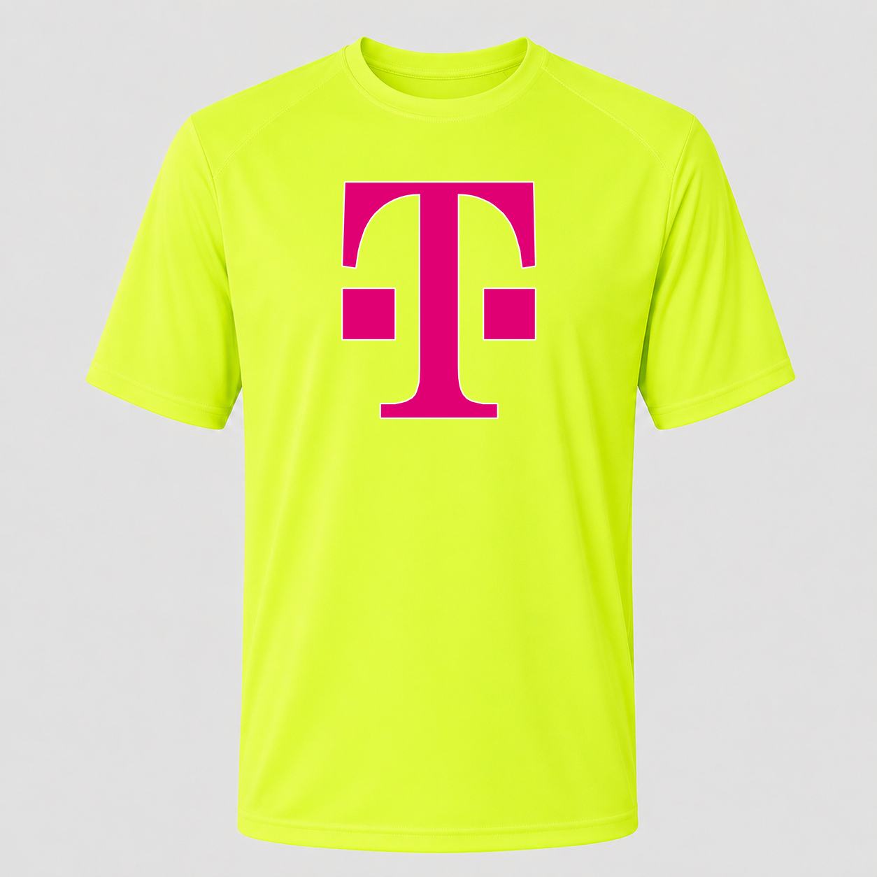 Men's T-Mobile Performance T-Shirt - Safety Green