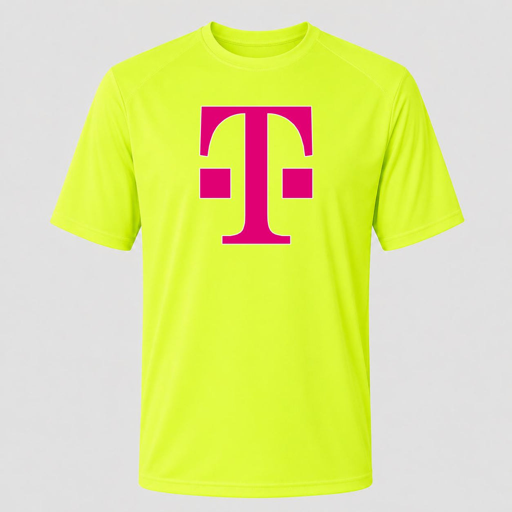 Men's T-Mobile Performance T-Shirt - Safety Green