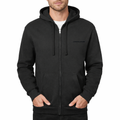 Men's Jaguar Racing Zipper Hoodie - Black