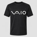 Men's Sony VAIO White Performance T-Shirt - Black