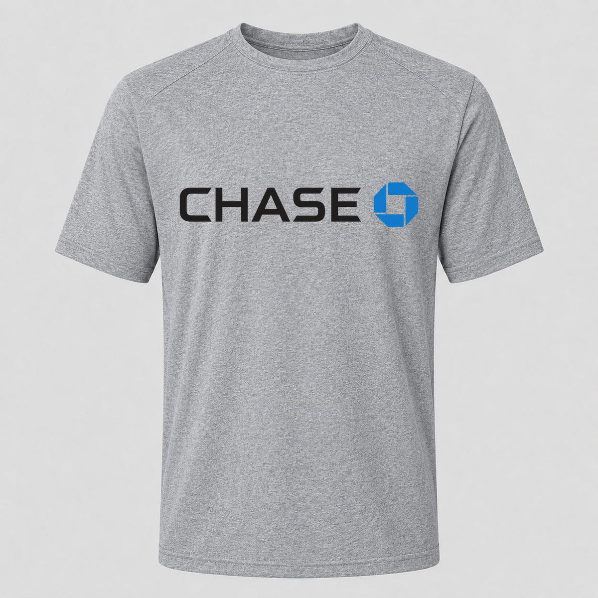 Men's Chase Black Performance T-Shirt - Gray