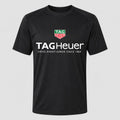 Men's TAG Heuer White Performance T-Shirt - Black