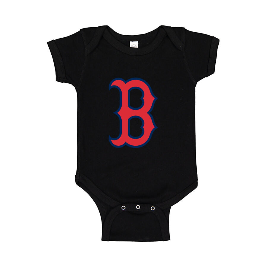 Boston Red Sox Baby Romper Onesie - Black