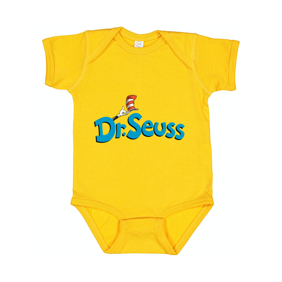 Dr. Seuss Baby Romper Onesie - Yellow
