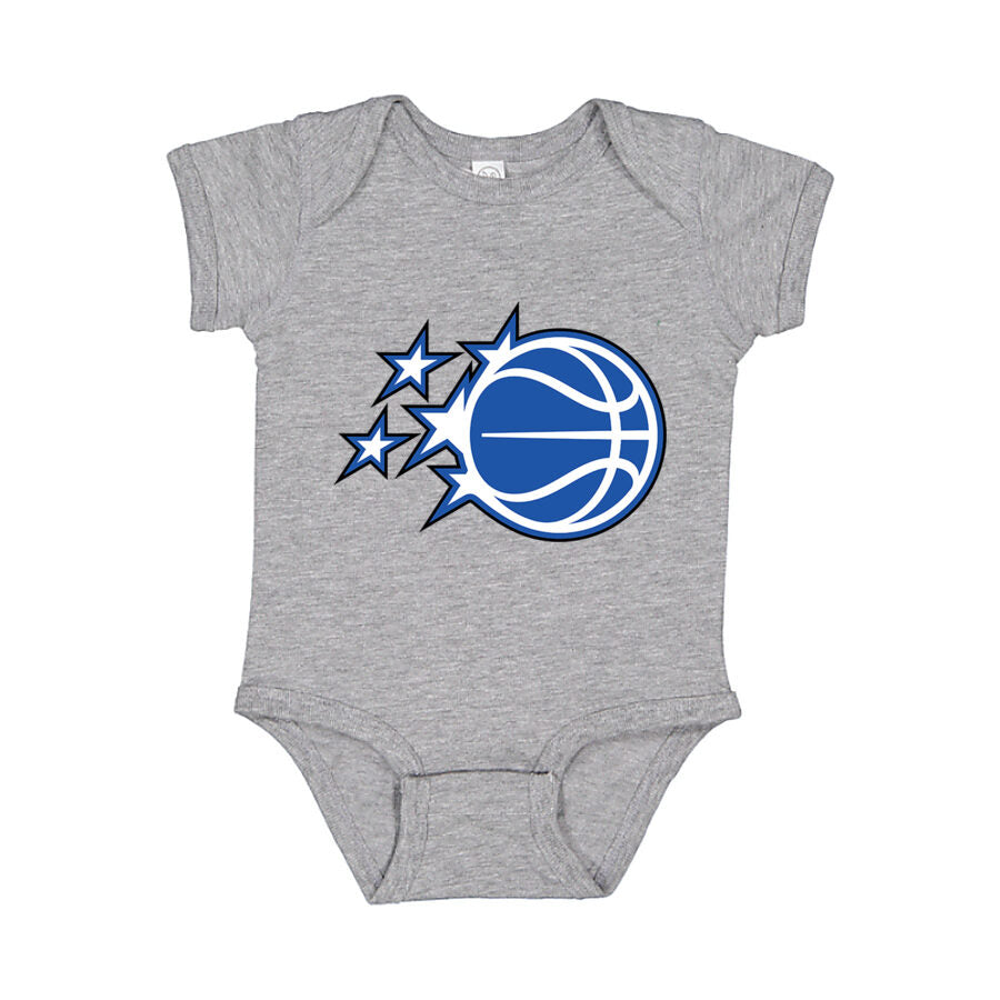 Orlando Magic Baby Romper Onesie - Gray