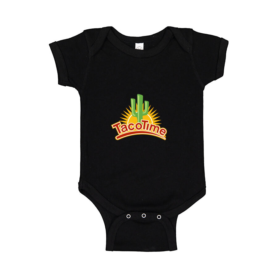TacoTime Baby Romper Onesie - Black