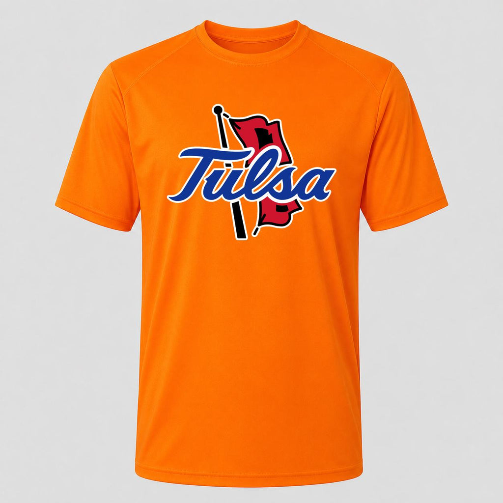 Men's Tulsa Golden Hurricane Performance T-Shirt - Orange