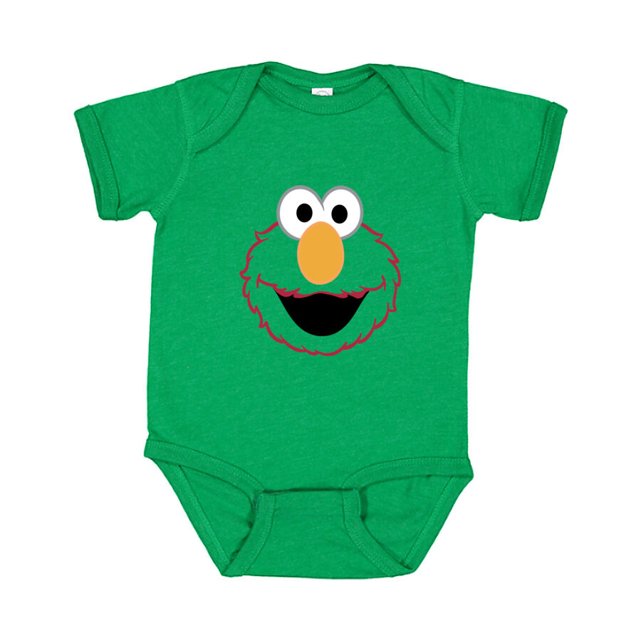 Elmo Baby Romper Onesie - Green