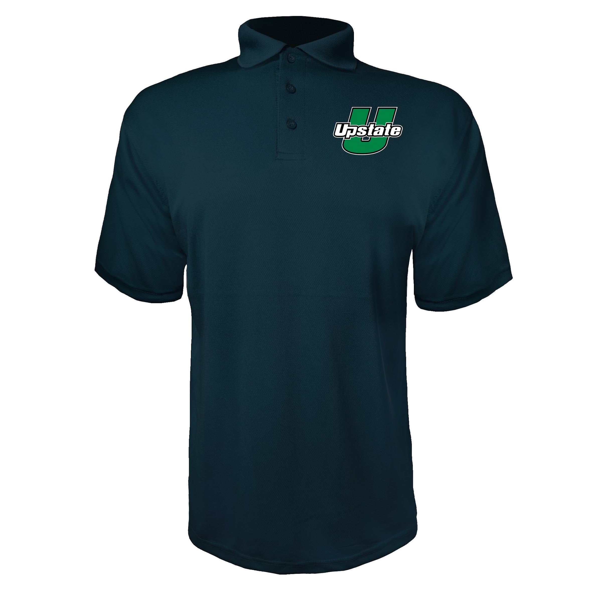 USC Upstate Spartans Navy polyester polo