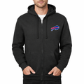 Men's Buffalo Bills Zipper Hoodie - Black