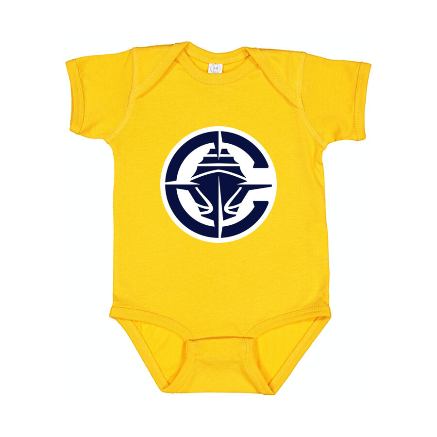 Los Angeles Clippers Baby Romper Onesie - Yellow