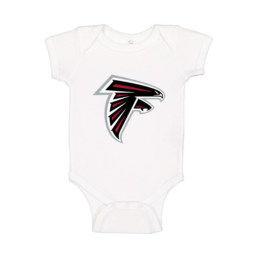 Atlanta Falcons Baby Romper Onesie - White