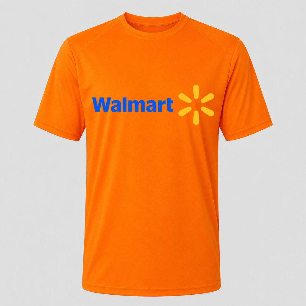 Men's Walmart Performance T-Shirt - Orange
