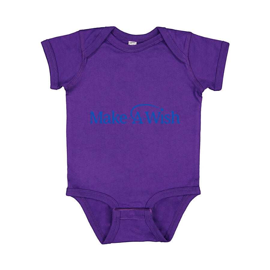 Make-A-Wish Baby Romper Onesie - Purple