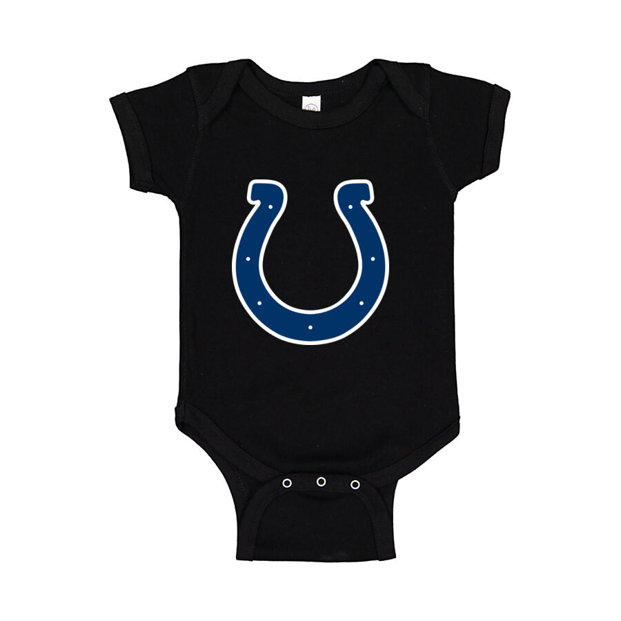 Indianapolis Colts Baby Romper Onesie - Black