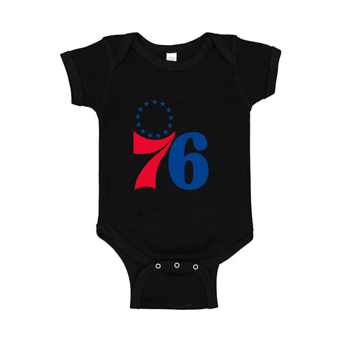 Philadelphia 76ers Baby Romper Onesie