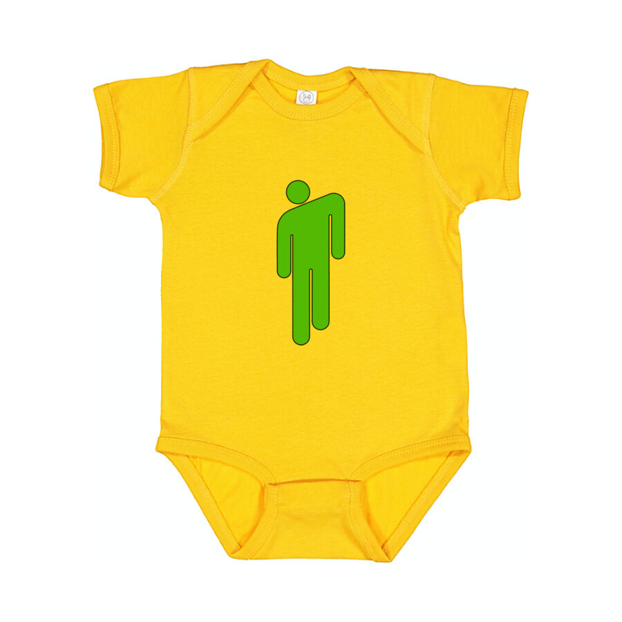 Billie Eilish Baby Romper Onesie - Yellow