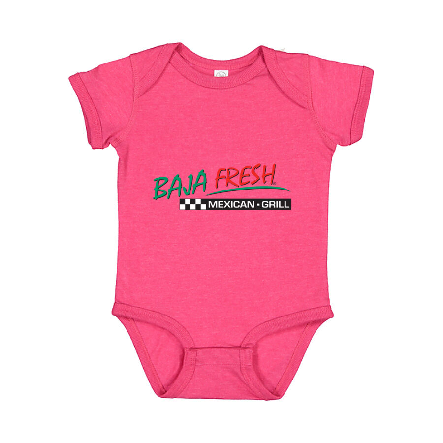 Baja Fresh Baby Romper Onesie - Pink