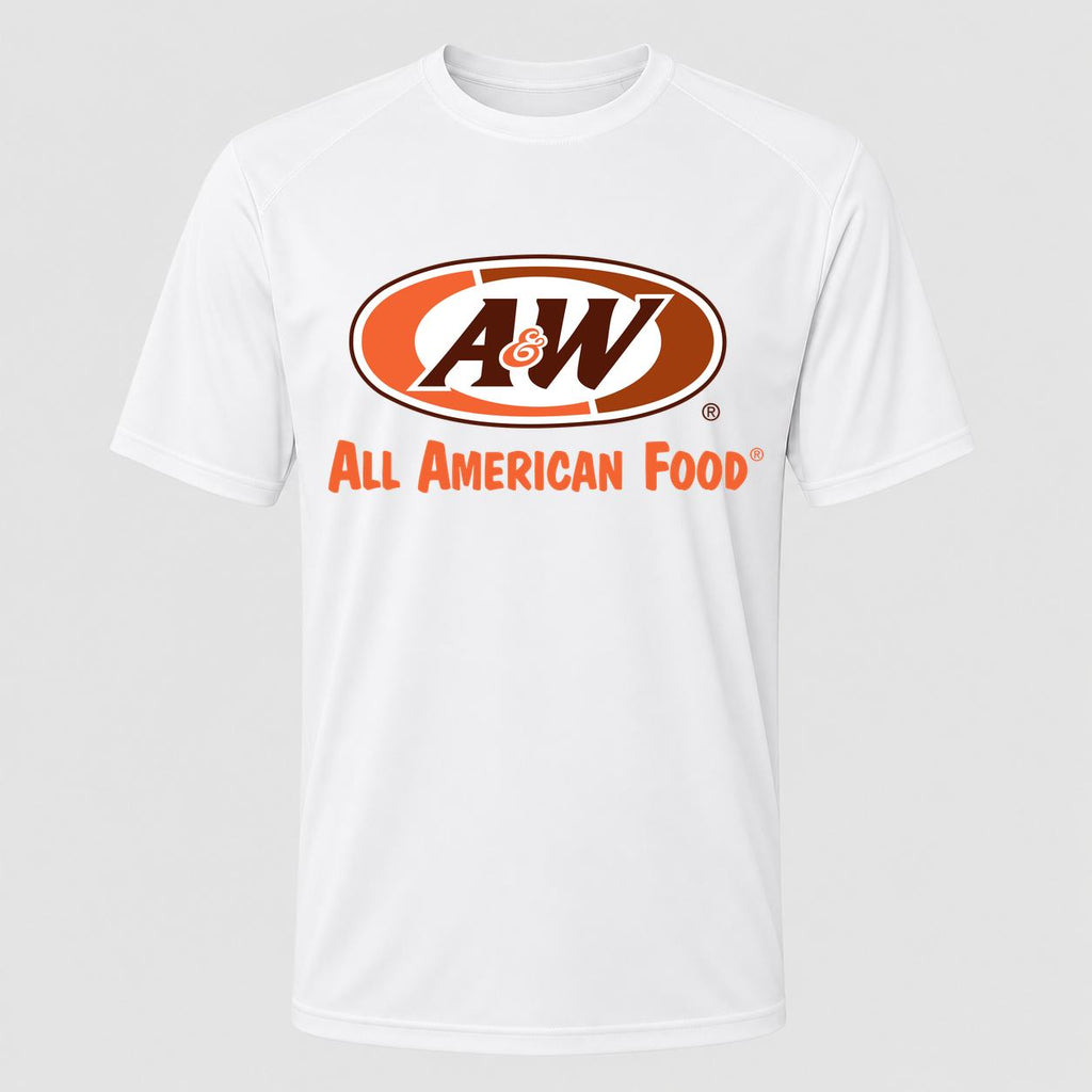 Men's A&W Performance T-Shirt - White