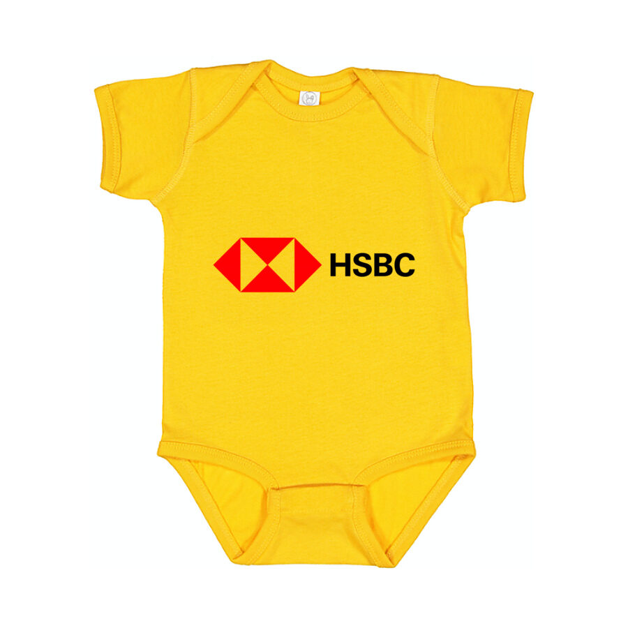 HSBC Baby Romper Onesie - Yellow
